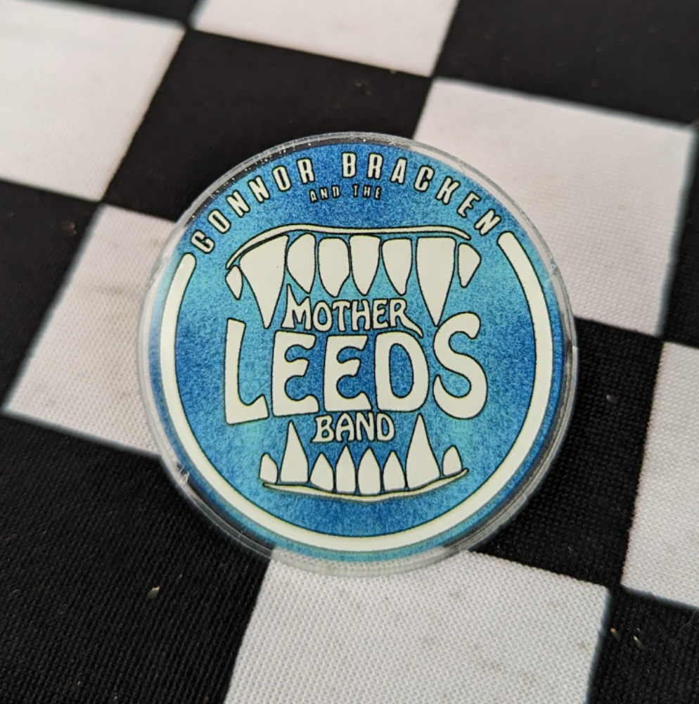 Blue Logo Pin